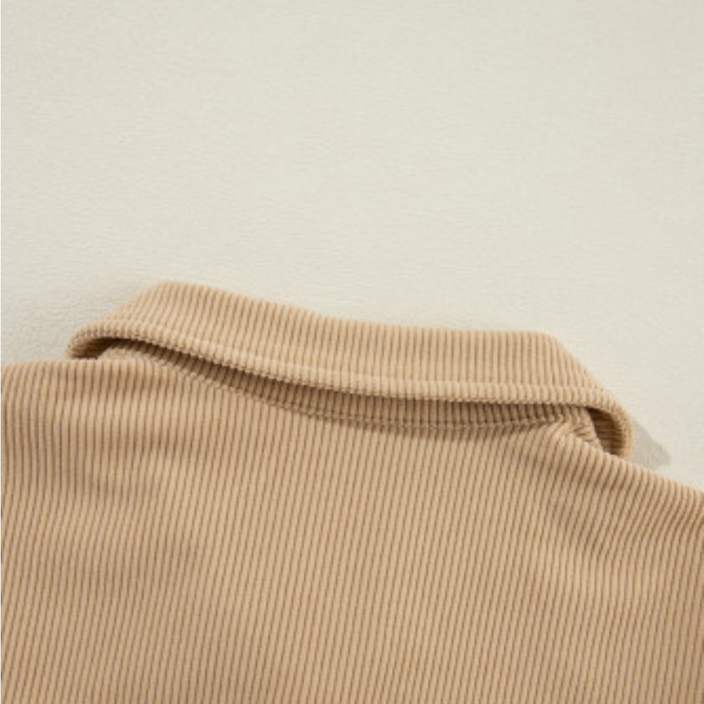 Jolie - ruffle pocket button up shacket - Picture 6 of 13
